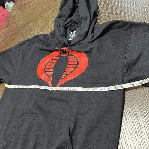 G.I. Joe Retro Silhouette Cobra Logo Pullover Hoodie, Men’s‎ Size Medium - Picture 8 of 12